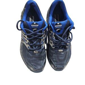 Brooks Glycerin Mens Running Shoes Size 11. 5 Blue & Silver Mesh